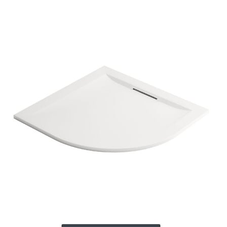 Receveur de douche Flight Pure quart de rond, s...