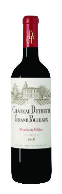 AOP(1) MOULIS-EN-MÉDOC CHÂTEAU DUTRUCH GRAND POUJEAUX 2018. 3441941118107 (3441941118107)