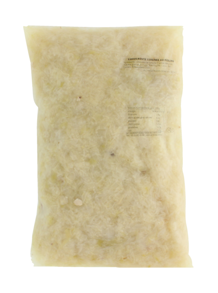 ANDRE LAURENT CHOUCROUTE CUISINÉE AU RIESLING 
 code EAN 3442610002154 