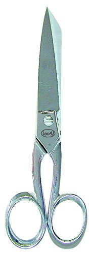 Locau 3105.17 ciseaux couturière bancal forgé à chaud inox argent 17 cm code EAN 3443103105178 