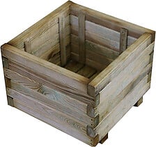 JARDIPOLYS JARDIPOLYS Bac carré en pin 40x40x30cm code EAN 3443440006183 
