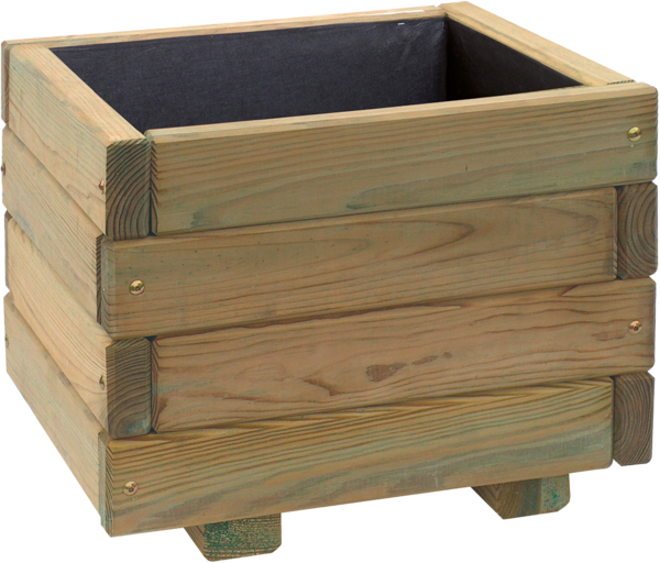 BAC CARRÉ  EN PIN SYLVESTRE 
