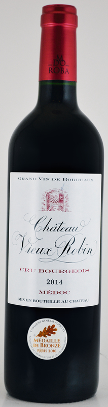 Château Vieux Robin AOP MÉDOC CRU BOURGEOIS ROUGE 2014 Château Vieux Robin code EAN 3443482141293 