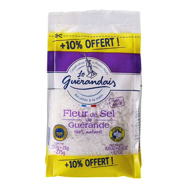 LE GUÉRANDAIS Fleur de sel de Guérande code EAN 3445850071294 
