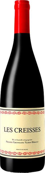 LES CREISSES IGP HÉRAULT ROUGE
 code EAN 3447770111043 