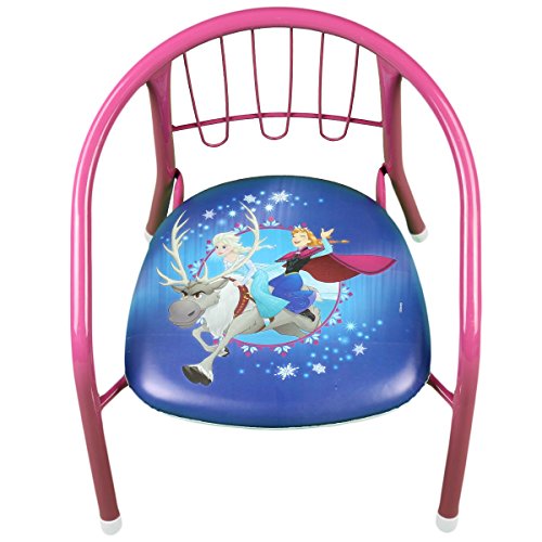 Chaise Métallique La Reine des Neiges fille