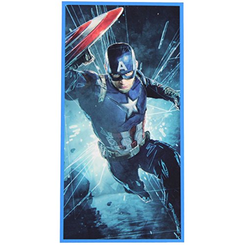 Serviette de Plage garçon Captain America - TU