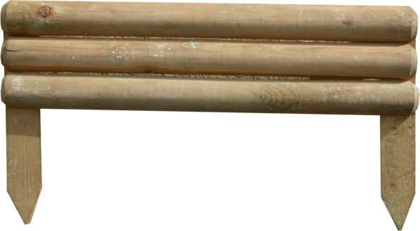 JARDIN SAUVAGE BORDURE 1/2 RONDIN HORIZONTALE  
 code EAN 3448610109893 