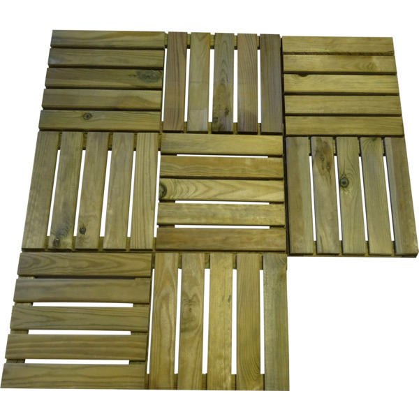  Dalles Bois Pin Autoclavé Gardenstar code EAN 3448610116228 