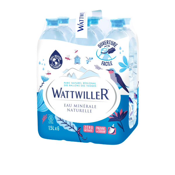  Eau Minérale Naturelle Wattwiller code EAN 3448781302000 