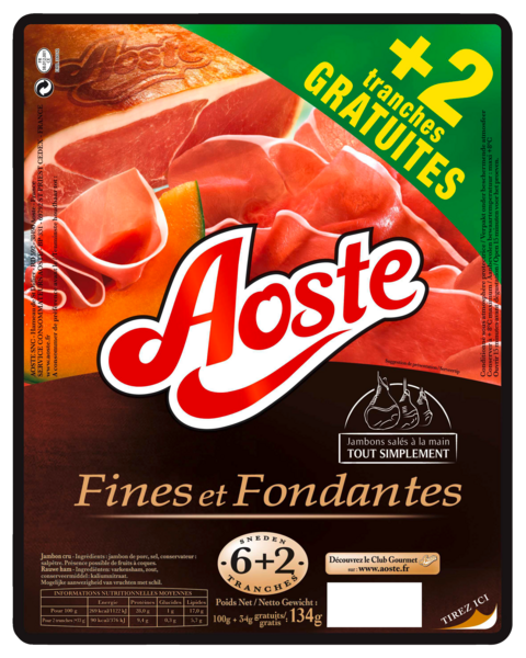 Jambon cru Fines et Fondantes