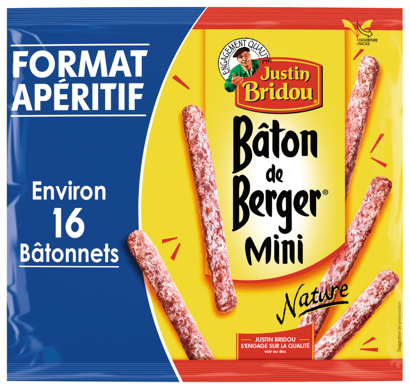 BÂTON DE BERGER MINI NATURE justin bridou