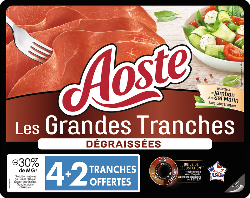 LES GRANDES TRANCHES DÉGRAISSÉES aoste