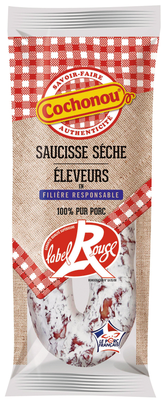 SAUCISSE SÈCHE  - ÉLEVEURS EN FILIÈRE RESPONSAB...