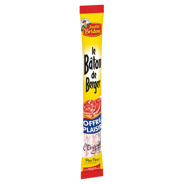 SAUCISSON SEC BÂTON DE BERGER NATURE JUSTIN BRIDOU