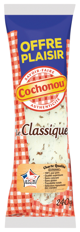 SAUCISSON LE CLASSIQUE COURT cochonou