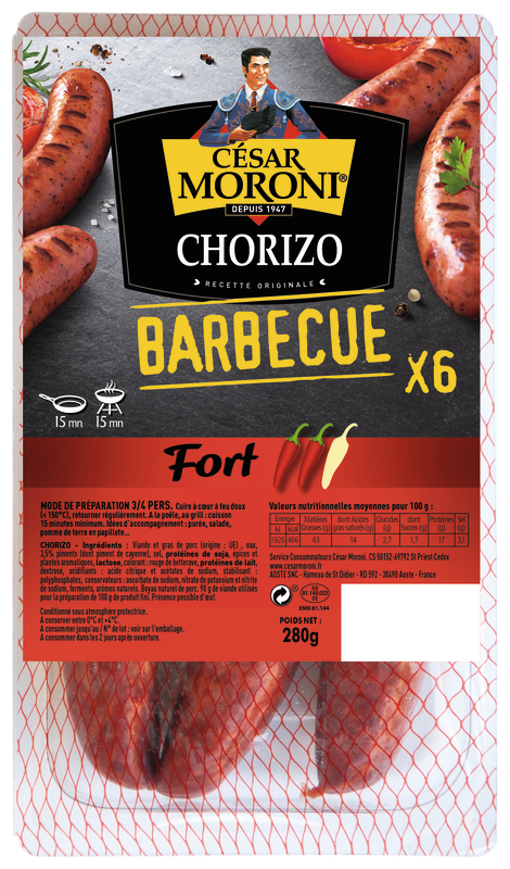 CHORIZO BARBECUE FORT moroni