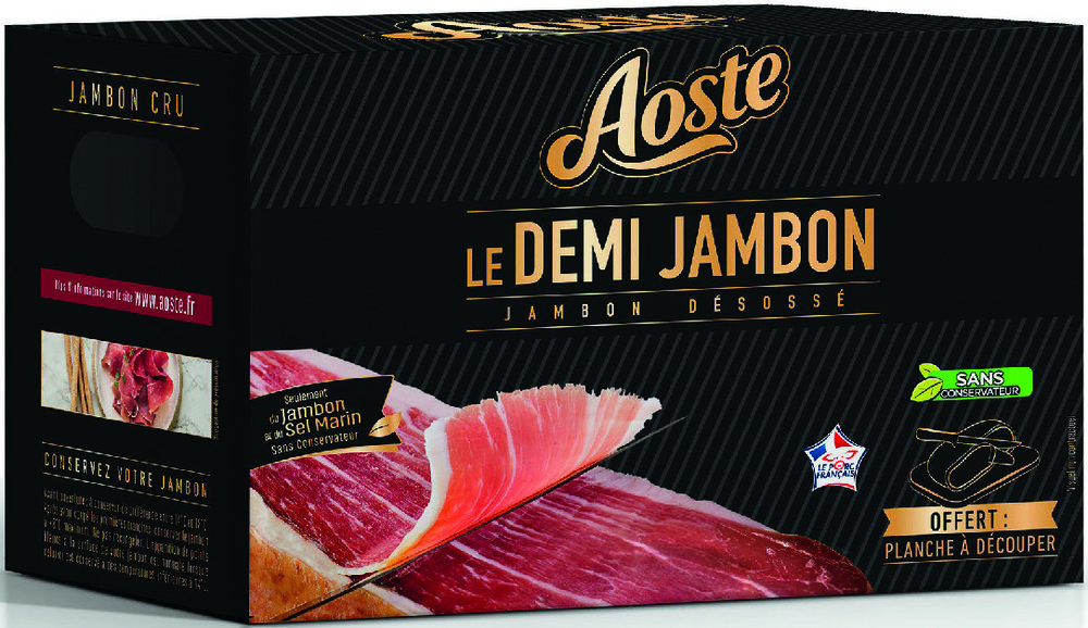 LE DEMI JAMBON DÉSOSSÉ “AOSTE”