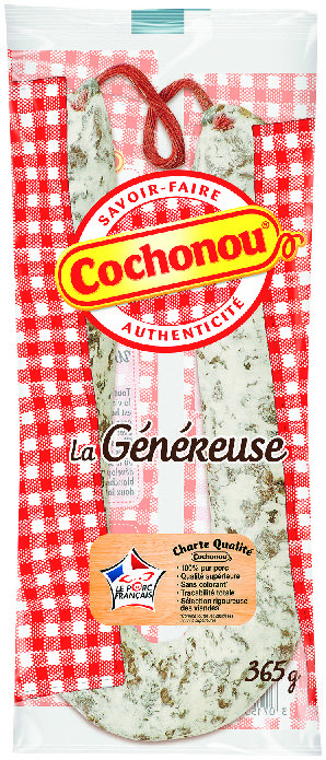 SAUCISSE COURBE LA GÉNÉREUSE “COCHONOU” 3449865330087 