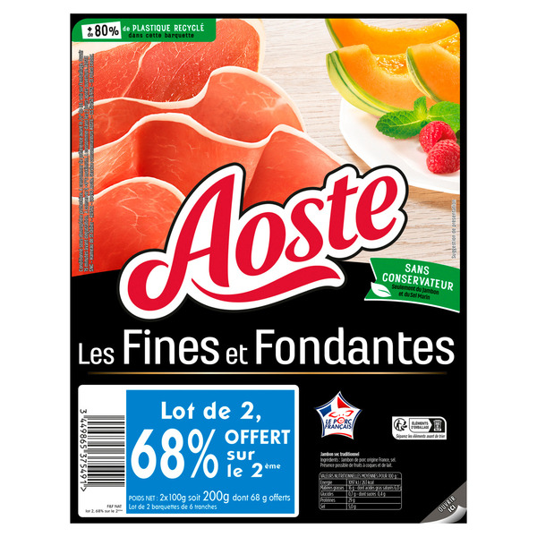 Jambon Les Fines et Fondantes