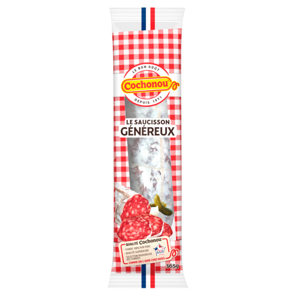 Saucisson généreux