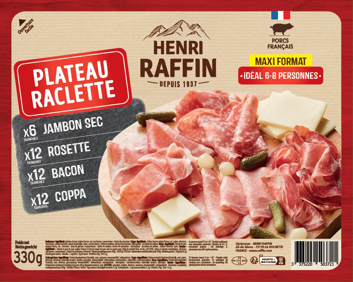 PLATEAU RACLETTE