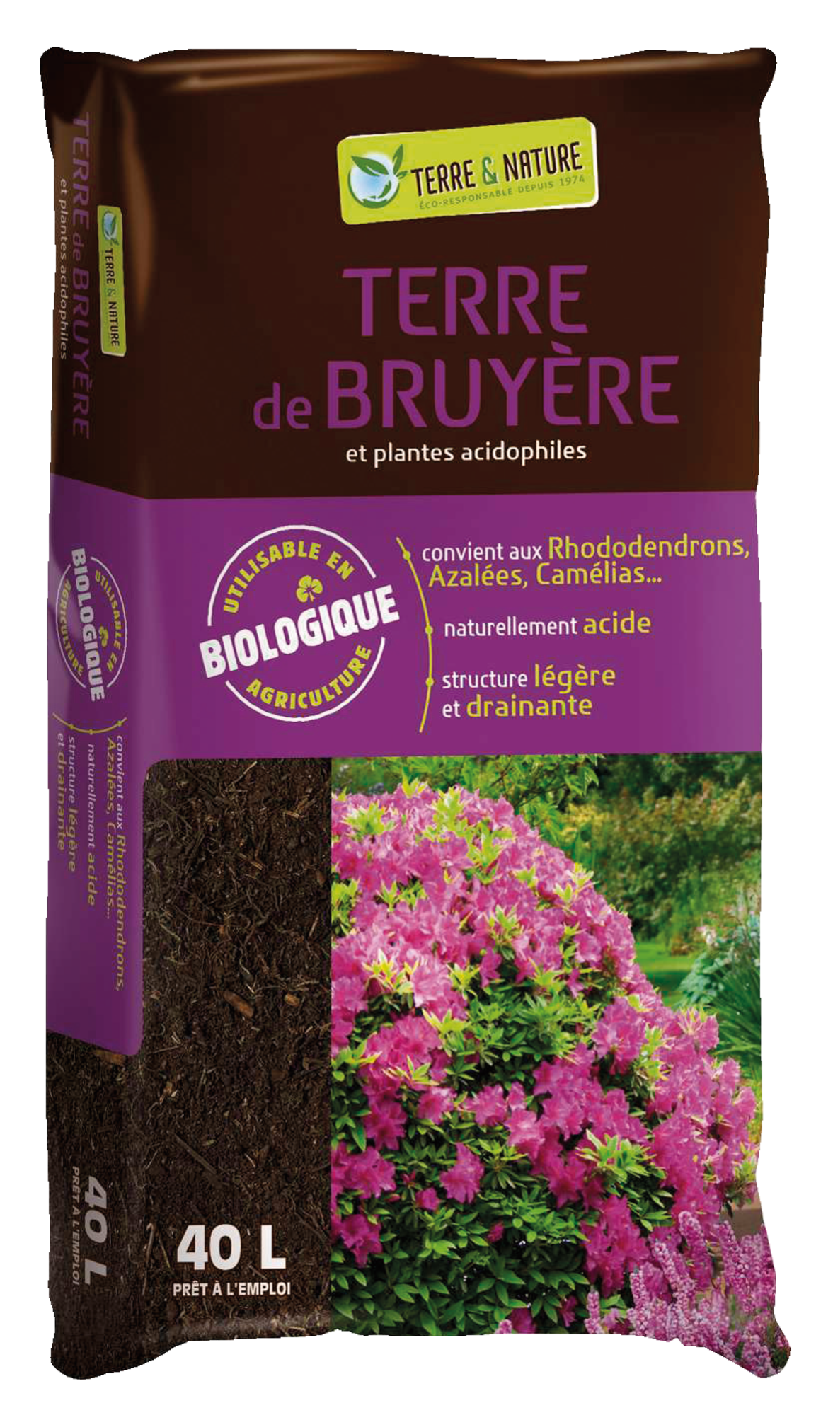 TERRE ET NATURE TERRE DE BRUYÈRE code EAN 3450191026087 