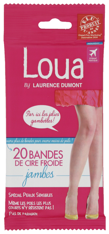 BANDES DE CIRE JAMBES LOUA