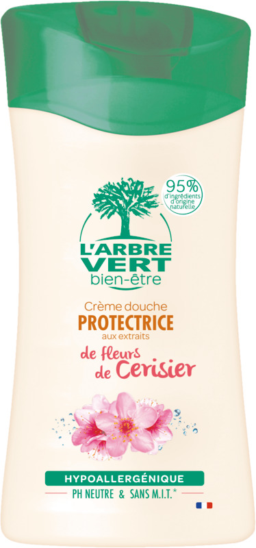 CRÈME DE DOUCHE FLEURS DE CERISIER ARBRE VERT
