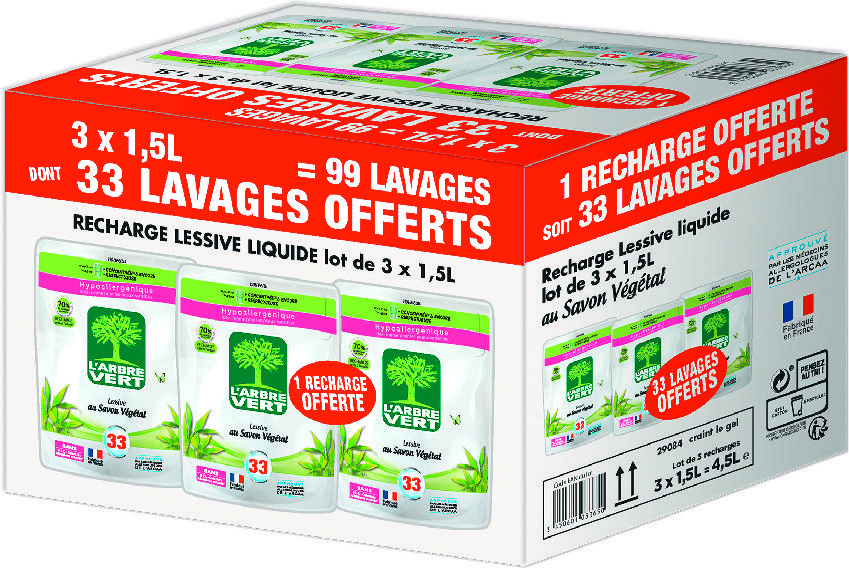 RECHARGE LESSIVE LIQUIDE