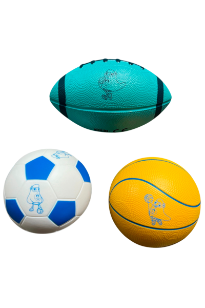  Set 3 Ballons mousses code EAN 3450652681145 