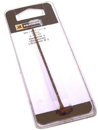 PEUGEOT Lames scie à chantourner - 12 pièces - 127x0,88mm 3450818032286 PEUGEOT