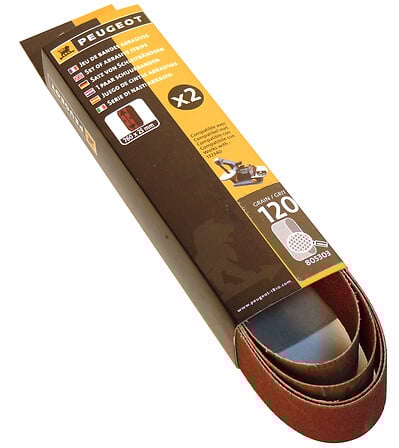 PEUGEOT Bandes ponceuses - A120 - 2 pièces - 76...