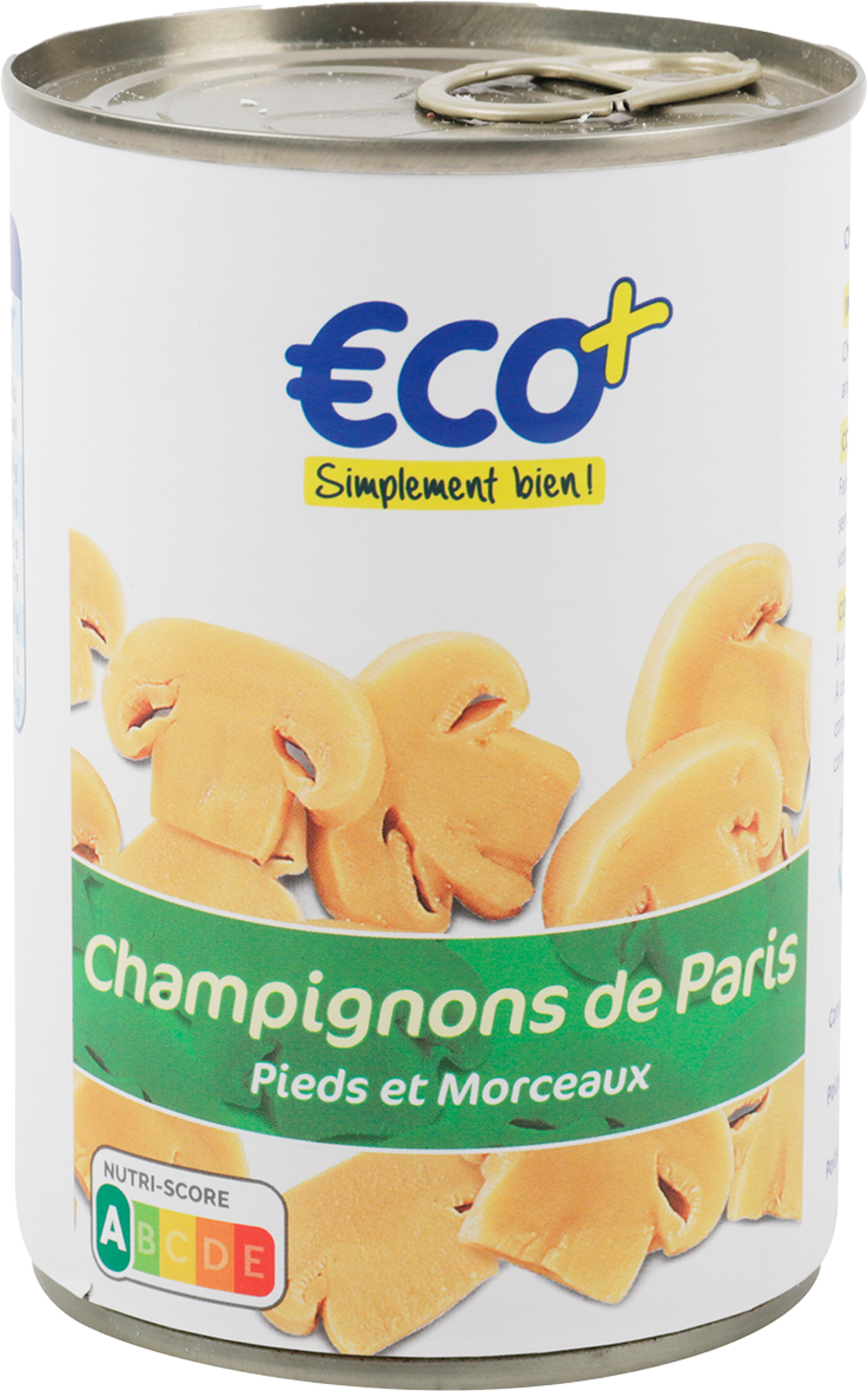 CHAMPIGNONS DE PARIS PIEDS ET MORCEAUX