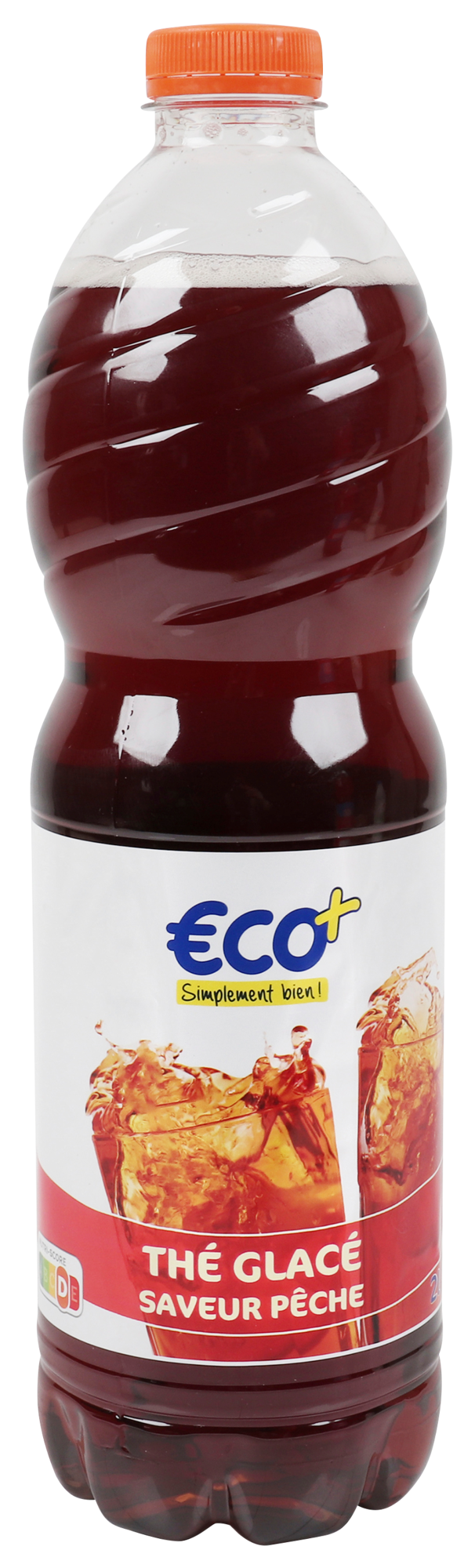 ECO+ BOISSON AU THÉ SAVEUR PÊCHE code EAN 3450970026734 