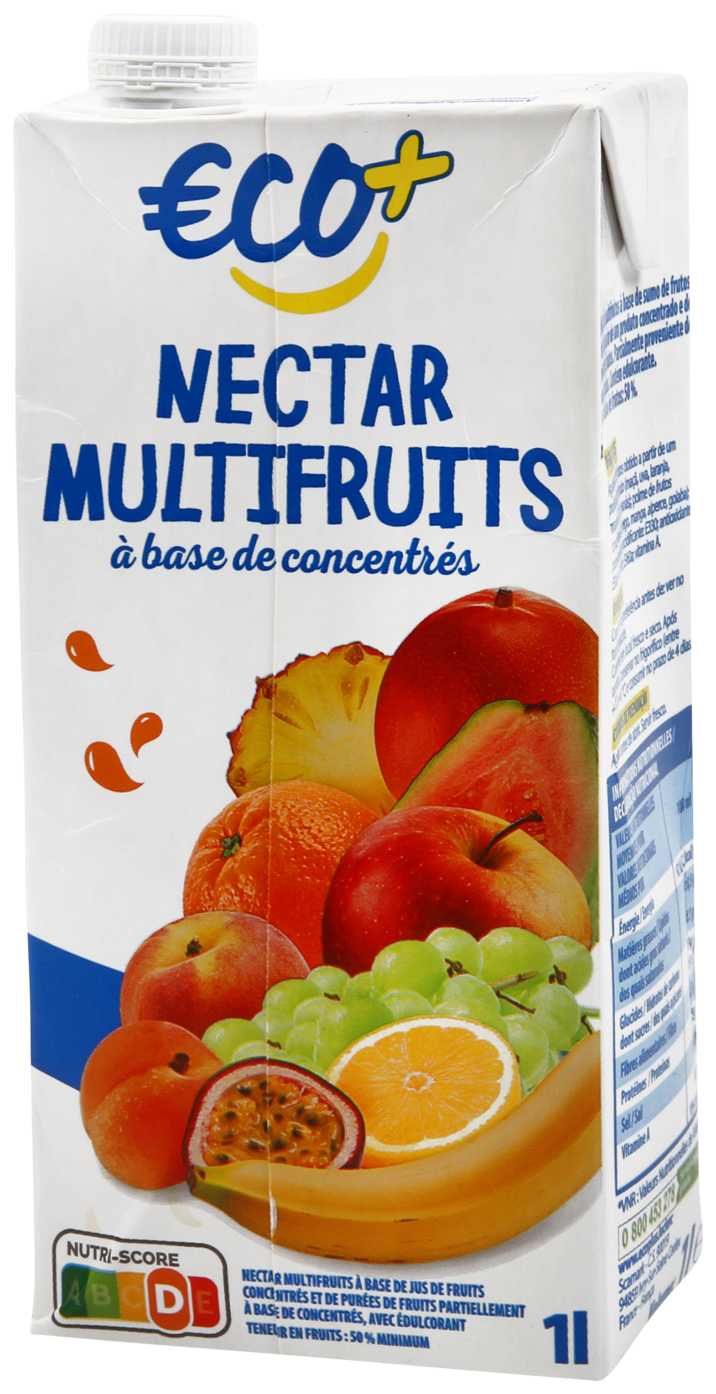 ECO+ NECTAR MULTIFRUITS  code EAN 3450970039673 