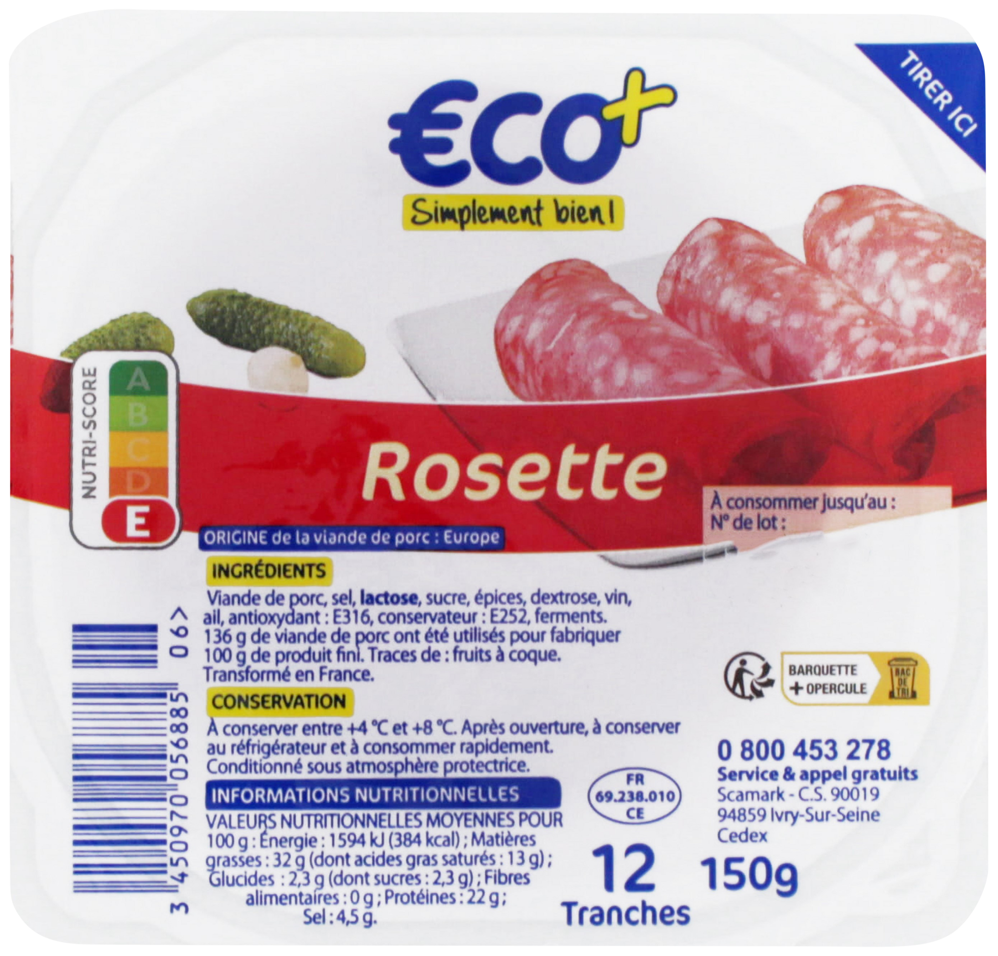 ECO+ ROSETTE code EAN 3450970056885 