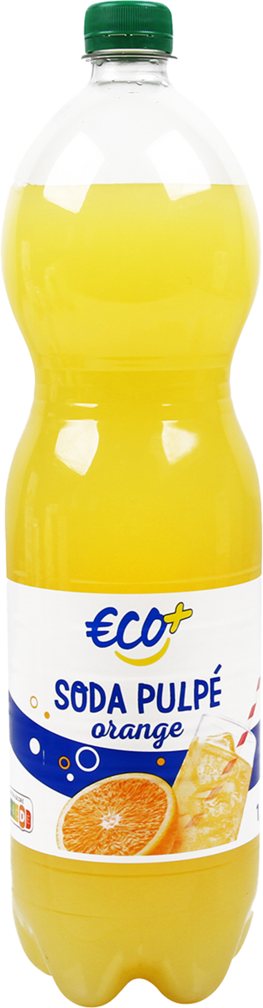 ECO+ SODA PULPE ORANGE code EAN 3450970138567 