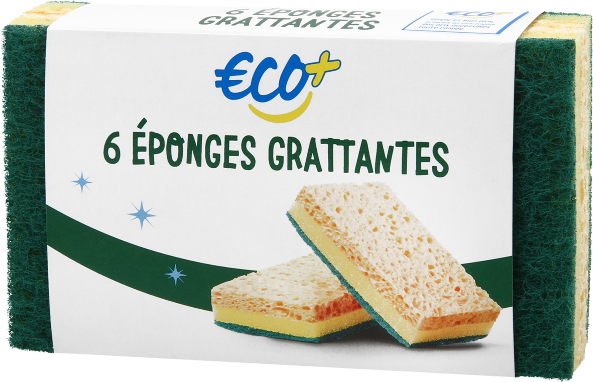 ÉPONGES GRATTANTES 3450971449624 ECO+