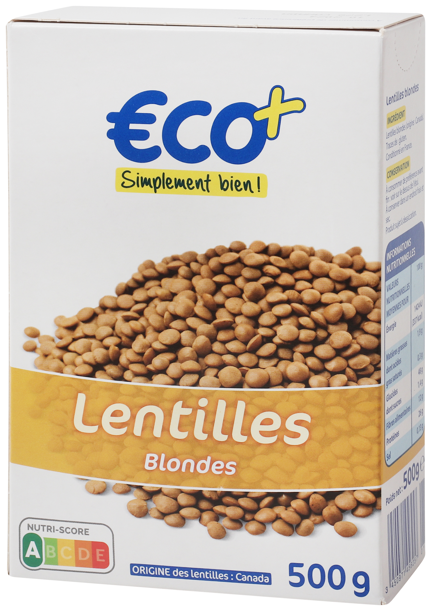 LENTILLES BLONDES