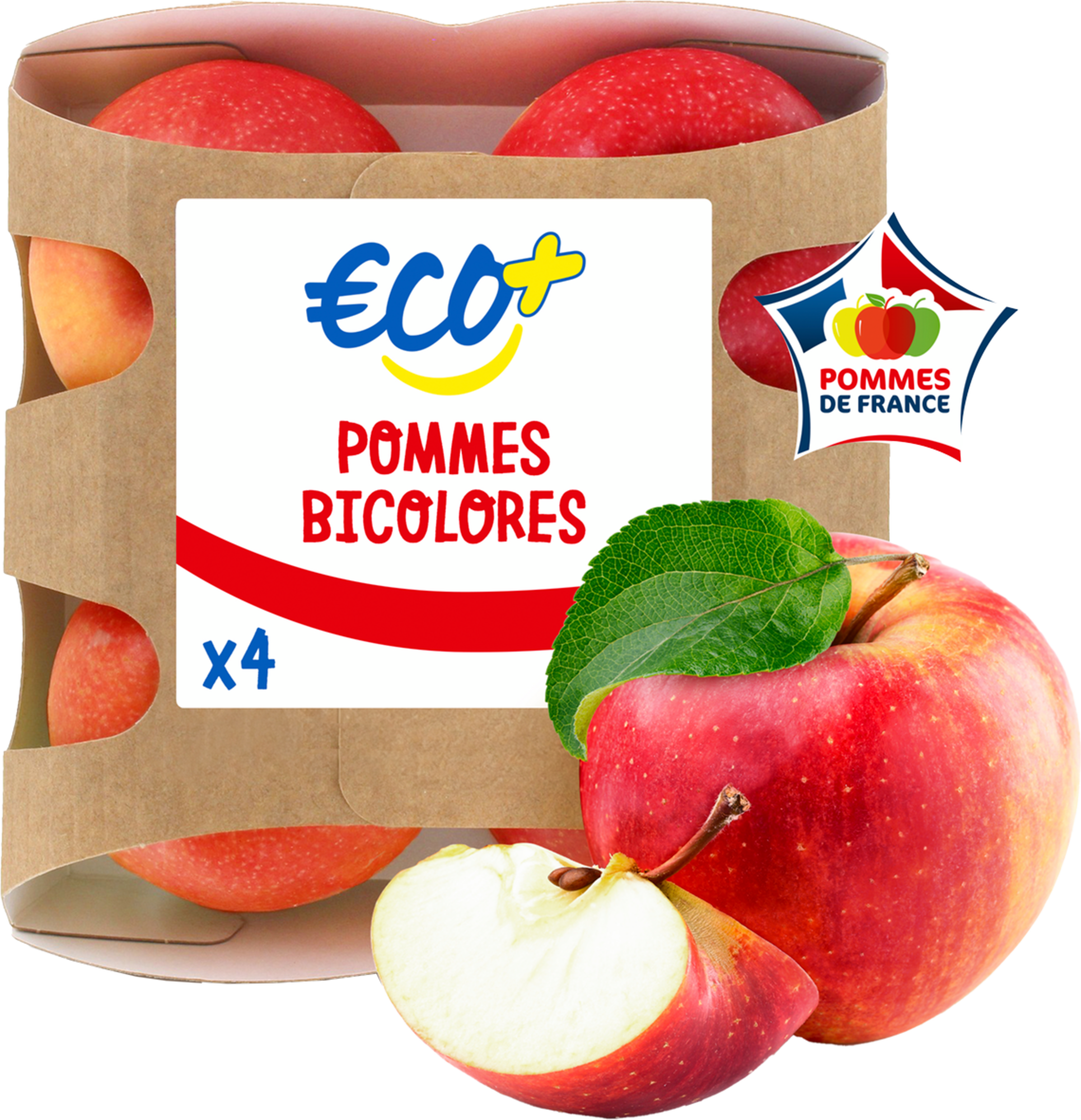 ECO + POMMES BICOLORES code EAN 3450971463040 
