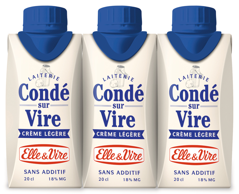 LA CRÈME LÉGÈRE ELLE & VIRE