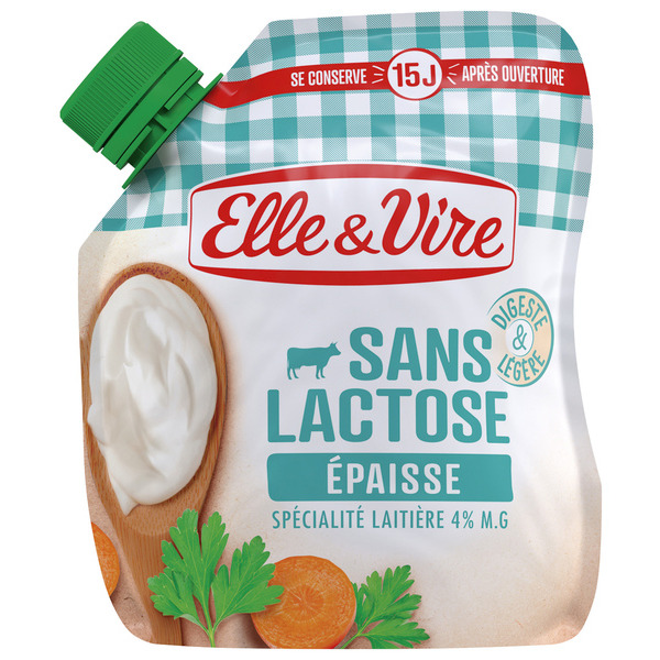 Spécialité laitière sans lactose 3451790012914 ELLE & VIRE Spécialité laitière sans lactose 3451790012914 ELLE & VIRE