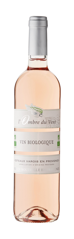 L'Ombre du Vent -  Vin biologique AOP CÔTEAUX VAROIS EN PROVENCE  ROSÉ  2019 L'Ombre du Vent -  Vin biologique 3452790007399 (3452790007399)