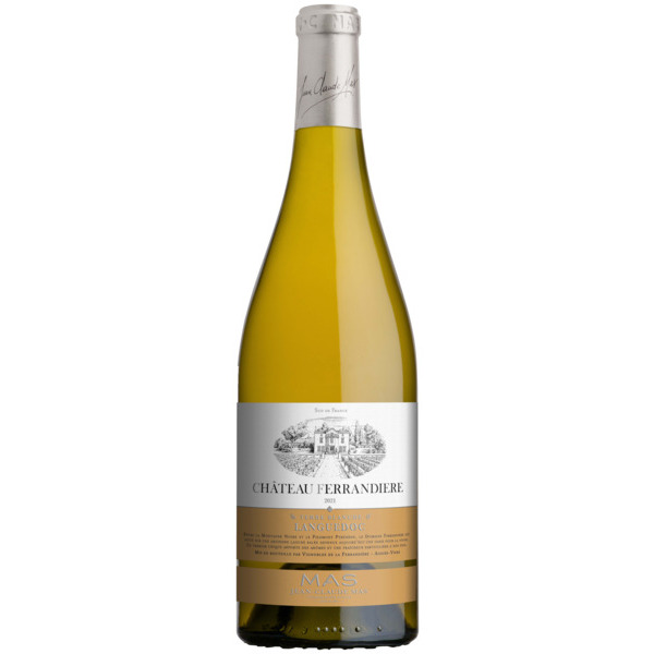 TERRE BLANCHE CHÂTEAU FERRANDIÈRE HVE3 AOP LANGUEDOC 2022 BLANC SEC
 code EAN 3453040010558 