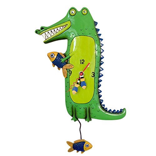 P1606 allen horloge alligator balancier poisson...