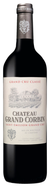 CHÂTEAU GRAND CORBIN AOP SAINT-EMILION GRAND CRU ROUGE 2015
 code EAN 3453521241563 