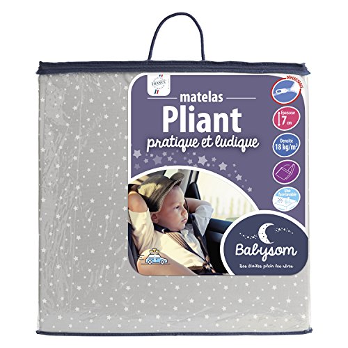 - matelas pliant 60x120cm - face imperméable, d...