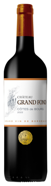 CHÂTEAU GRAND FOND AOP CÔTES DE BOURG ROUGE
CHÂTEAU GRAND FOND code EAN 3455441602301 