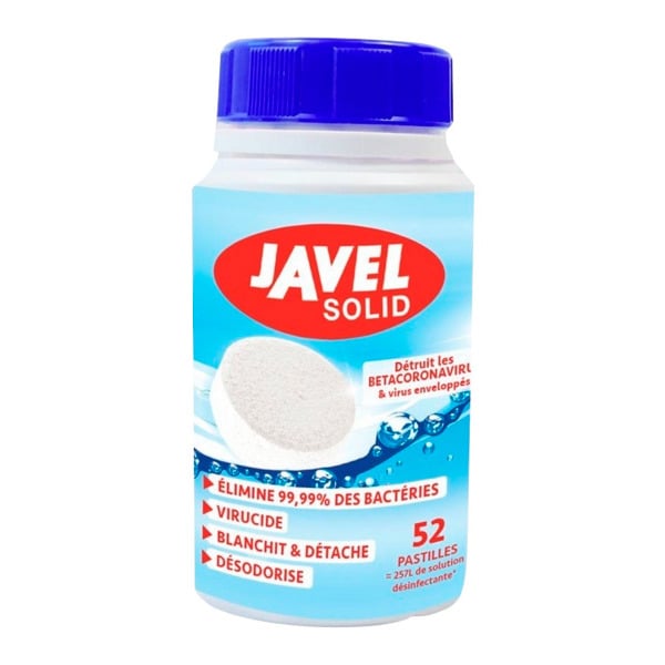  Pastilles Javel X52 code EAN 3455800917459 